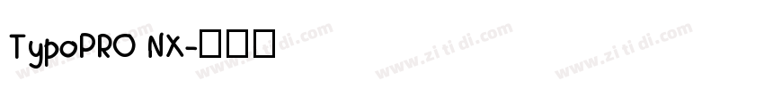 TypoPRO NX字体转换 TypoPRO NX字体转换
